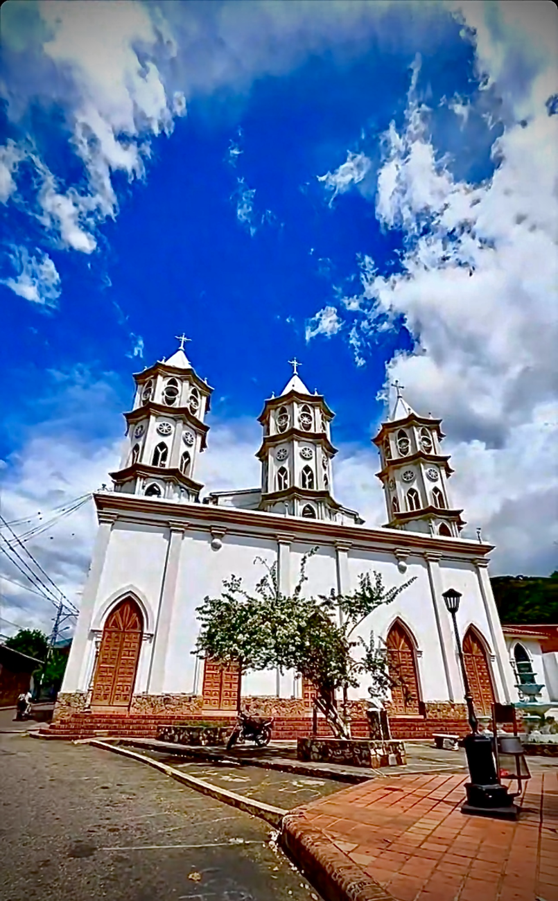 Fachada de la iglesia de Seboruco